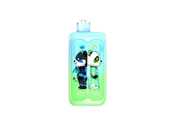 MerryMi MerryMi Twins Green Apple Grape Slush – jednorazowy e-papieros 40 000 zaciągnięć